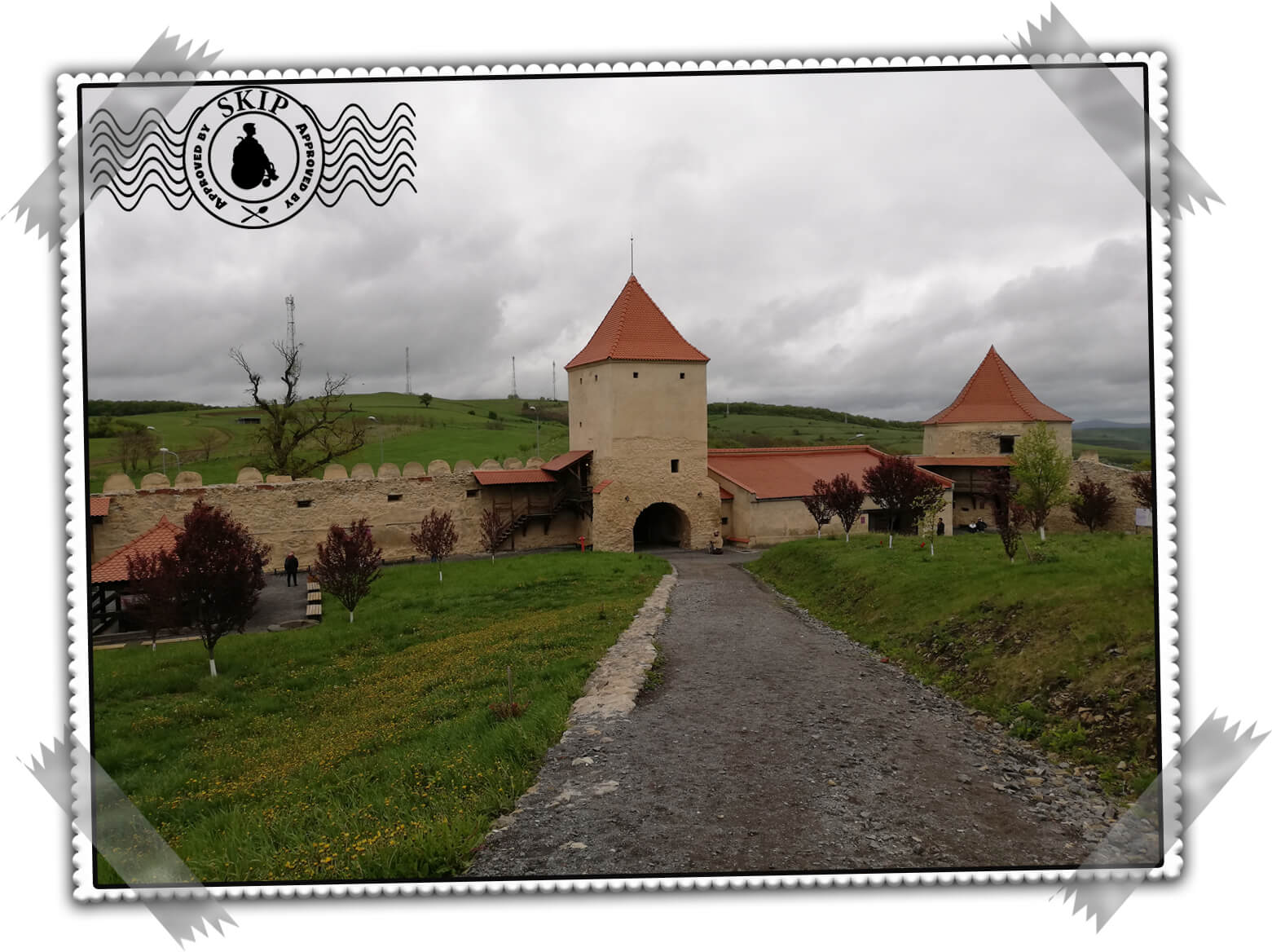 Romania travel Rupea fortress