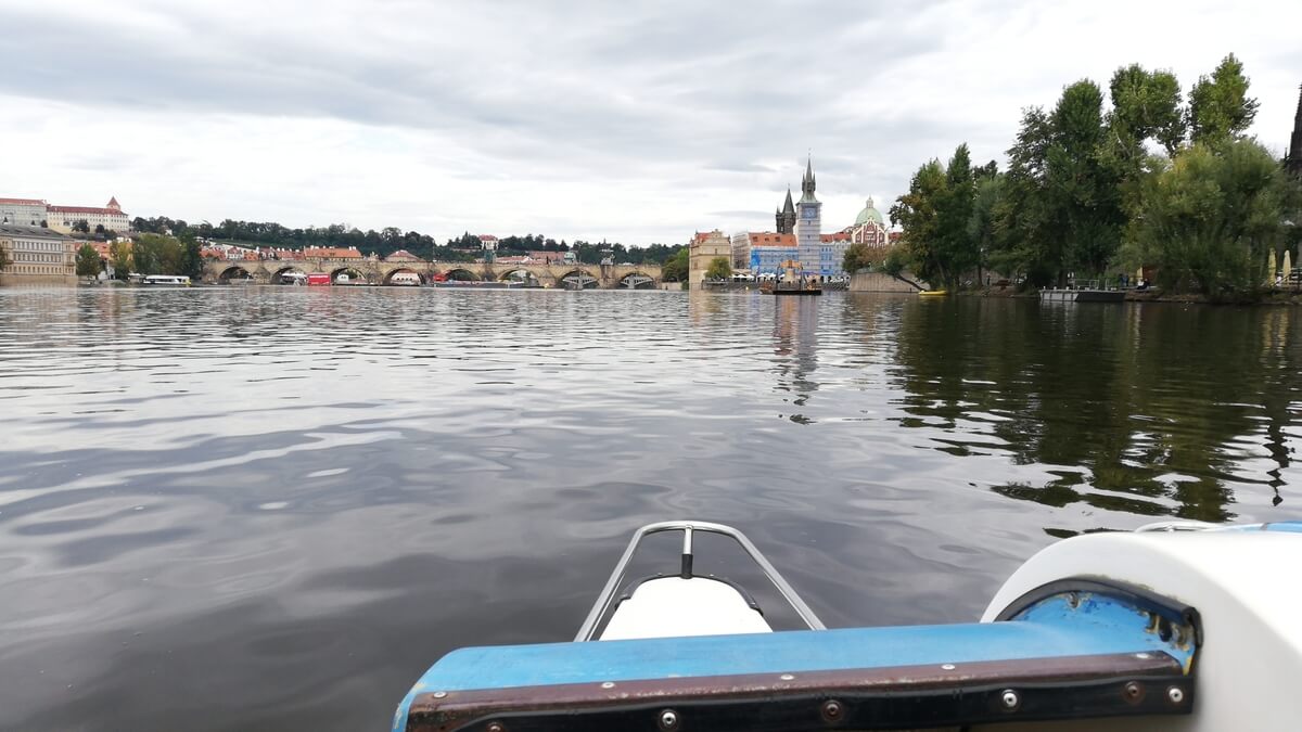 Prague Vltava river Travel Blog