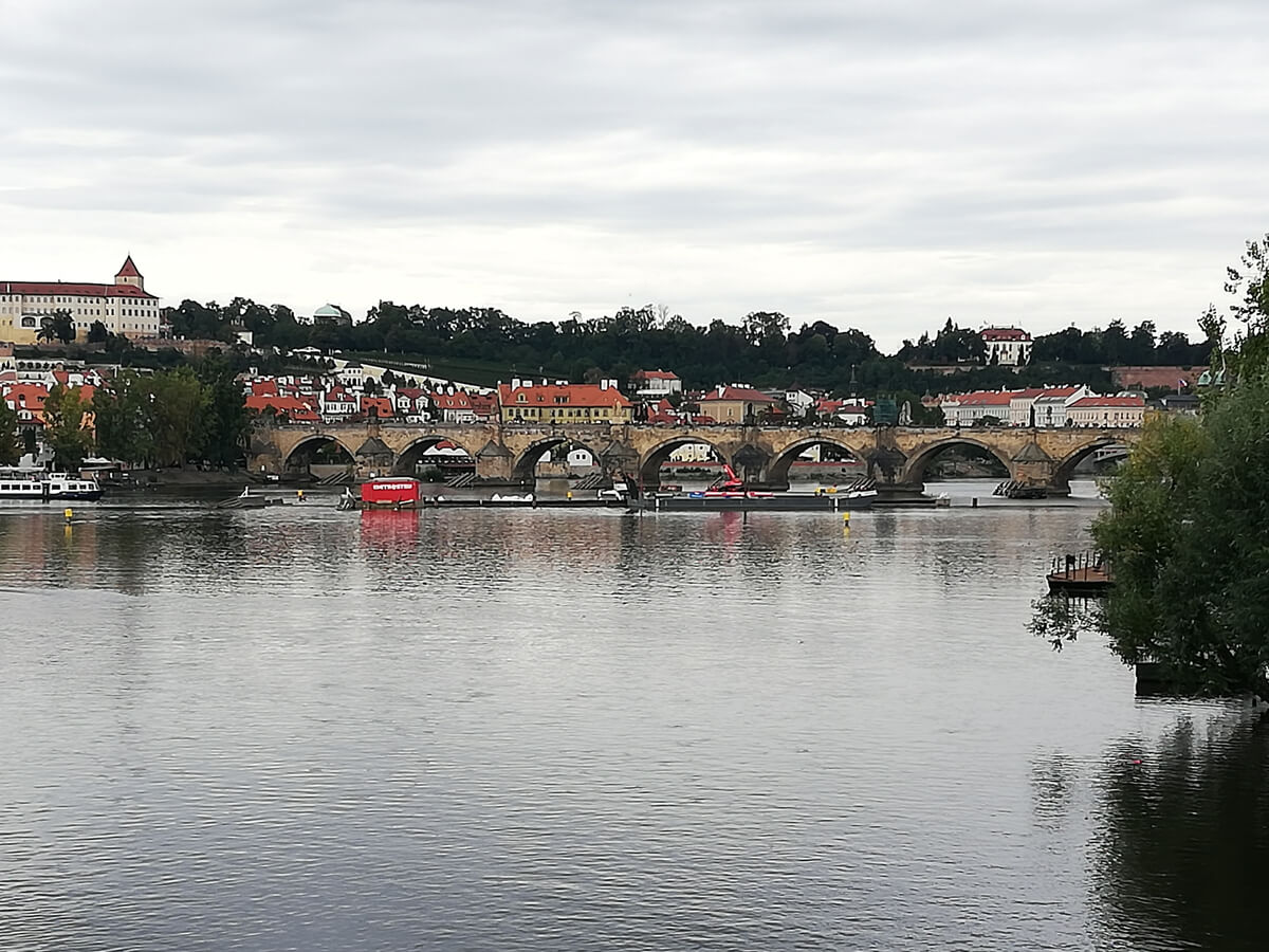 Prague Vltava river Travel Blog