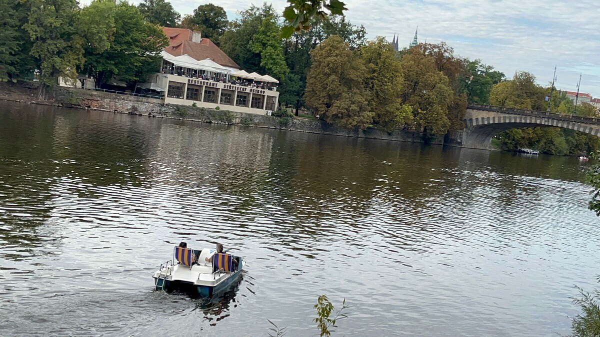 Prague Vltava river Travel Blog