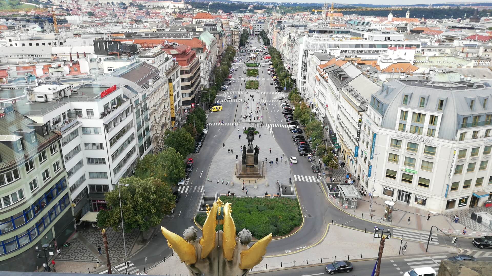 Venceslav trg Prag Blog za putovanja