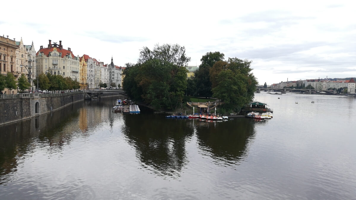 Vltava River Prague Travel blog